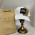 Burberry TB Embroidered White Baseball Cap-thumb-1