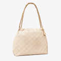 Tory Burch Fleming Soft Cream Hobo Bag-thumb-1