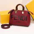Fendi By The Way Signature Wine leather bag-thumb-0