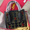 Christian Louboutin Paloma Mini Black & Golden Handbag-thumb-0