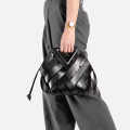 Bottega Veneta Black Shoulder Bag-thumb-0
