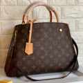 Louis Vuitton Montaigne Brown Shoulder Bag-thumb-0
