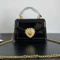 Dolce & Gabbana Nappa leather DG Girls Black shoulder bag-thumb-0