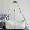 Christian Dior White Shoulder Bag-thumb-0