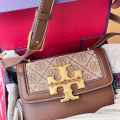 Tory Burch Mini Miller BROWN Crossbody Bag-thumb-0