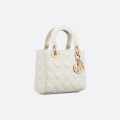 Christian Dior White Ange Bag-thumb-0