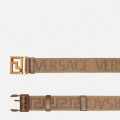 Versace Brown Premium Quality Leather Belt-thumb-2