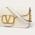 Valentino Garavani Locò White Shoulder Bag-thumb-5