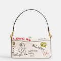 Coach Tabby Shoulder Bag 26 With Sketch Print-thumb-2