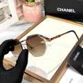 Chanel Brown Premium Women's Sunglasses-thumb-1
