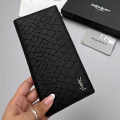 Saint Laurent Black Premium Long Wallet-thumb-0