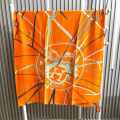 Hermes Premium Quality Orange Silk Stole-thumb-1