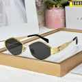 Celine Black & Golden Premium Women's Sunglasses-thumb-0