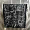 Chanel Premium Quality Black Silk Stole-thumb-1