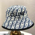 Celine Black & Blue Premium Bucket Cap-thumb-1