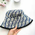 Celine Black & Blue Premium Bucket Cap-thumb-0