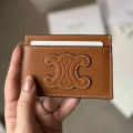 Celine Brown Premium Card Holder-thumb-1