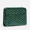 Goyard Green Premium Long Pouch-thumb-0