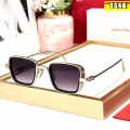 Ferragamo Purple & Silver Luxury Sunglasses-thumb-0