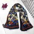 Louis Vuitton Premium Quality Blue Silk Stole-thumb-0