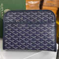 Goyard Blue Premium Long Pouch-thumb-0