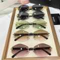Chanel Green Premium Women's Sunglasses-thumb-2