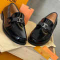 Louis Vuitton Black Premium Quality Loafer-thumb-0