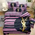YSL Black Premium Quality Bedsheet-thumb-0