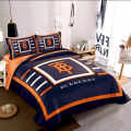 Burberry Blue Premium Quality Bedsheet-thumb-0