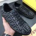 Fendi Roma Black Premium Low-tops Sneakers-thumb-0