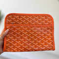 Goyard Orange Premium Long Pouch-thumb-5
