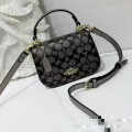 Coach Lysa Black Top Handle Bag-thumb-0