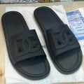Dolce & Gabbana Canvas Black Mens Flip-flops-thumb-0