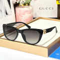 Gucci Black & Golden Premium Women's Sunglasses-thumb-0