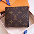 Louis Vuitton Brown Premium Compact Wallet-thumb-2