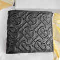 Burberry Black Premium Compact Wallet-thumb-0