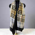 Burberry Designer Black Silk Stole-thumb-3