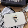 Karl Snapshot White Sling Bag-thumb-0