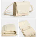 Charles & Keith Irie White Wallet Cum Nano Sling Bag-thumb-1