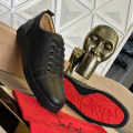 Christian Louboutin Junior leather Black Sneakers-thumb-3