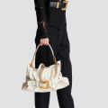 Balmain Anthem White Tote Bag-thumb-6
