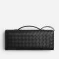 Bottega Veneta Andiamo Black Clutch Bag-thumb-1