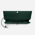 Bottega Veneta Long Andiamo Green Clutch Bag-thumb-3