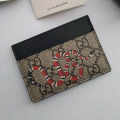 Gucci Snake Print Premium Card Wallet-thumb-1