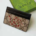 Gucci Snake Print Premium Card Wallet-thumb-3