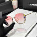 Chanel Pink Premium Women's Sunglasses-thumb-1