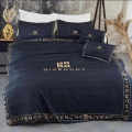 Givenchy Black Premium Quality Bedsheet-thumb-0