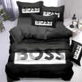 Boss Black Premium Quality Bedsheet-thumb-0