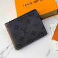 Louis Vuitton Black Premium Compact Wallet-thumb-1