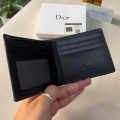 Dior Black Premium Compact Wallet-thumb-4